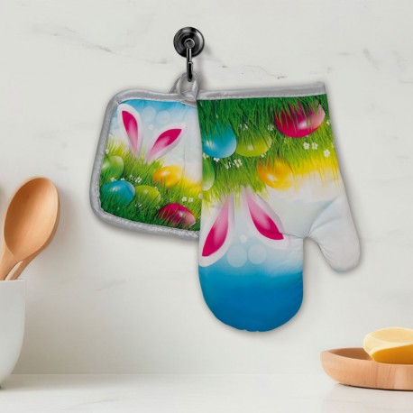 Konyhai kesztyű és alátét