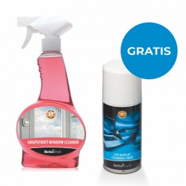 Grépfrútos ablaktisztító folyadék + Hab LCD-kijelzőkhöz