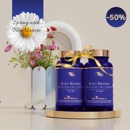 2 db 1 Brain Booster Magnesium + B6 + Ginseng