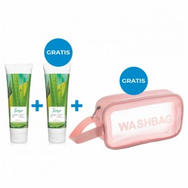 2 db Senso nyugtató tusfürdő + Kozmetikus WASHBAG