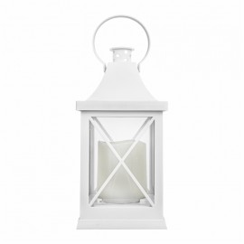 LED-es mécses - fehér fényű