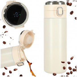 420 ml-es hőálló bögre LED-kijelzővel