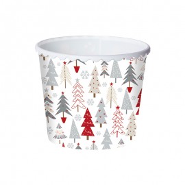 Karácsonyfás popcornvödör