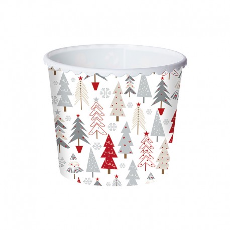 Karácsonyfás popcornvödör