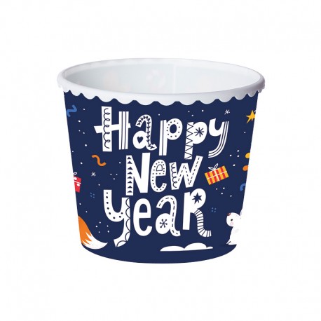 Újévi popcornvödör