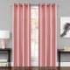 Glamour velúr függöny púderrózsaszín 140 x 230 cm ringlis felfüggesztéssel