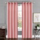 Glamour velúr függöny púderrózsaszín 140 x 230 cm ringlis felfüggesztéssel