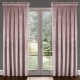 Glamour velúr sötétítő függöny púderrózsaszín 140 x 230 cm ráncolós szalaggal