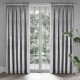 Glamour velúr sötétítő függöny világosszürke 140 x 230 cm ráncolós szalaggal