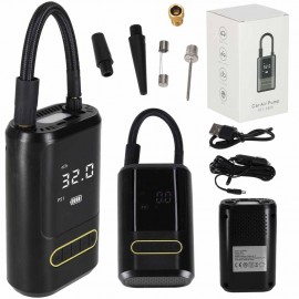 Multifunkciós mini USB kompresszor kerékpárpumpa powerbank funkcióval