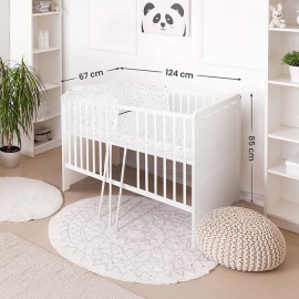 Gyerekágy fiókkal és matraccal, 120 x 60 cm