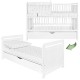 Gyerekágy fiókkal és matraccal, 120 x 60 cm