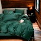 3 részes mikroszálas ágyneműgarnitúra 200x220 cm, zöld szín