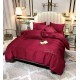 3 részes mikroszálas ágyneműgarnitúra 160x200 cm-es paplanhuzattal, piros színben