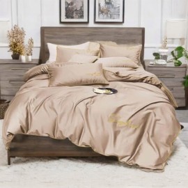 3 részes mikroszálas ágyneműgarnitúra 200x220 cm, bézs szín