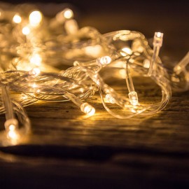 LED-égős ünnepi girland