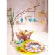 Húsvéti nyulas tojástartó tányér