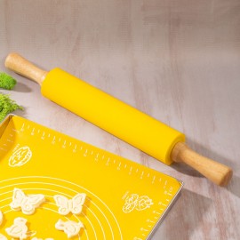 Nagy szilikonos tésztanyújtó fa