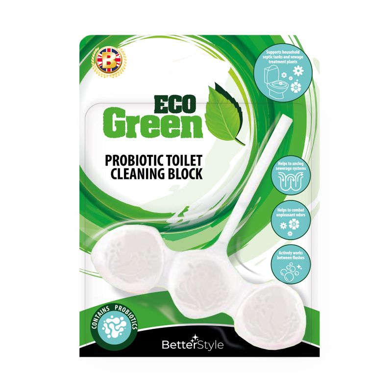 Probiotikumokat tartalmazó WC-illatosító Eco Green