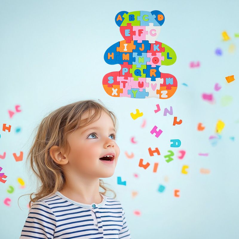 Macis ábécés puzzle