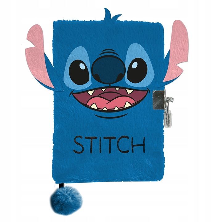 Stitch Blue plüssnapló