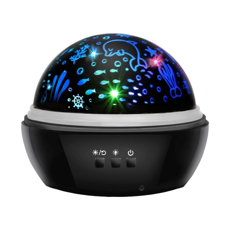 Éjjeli lámpa projektorral