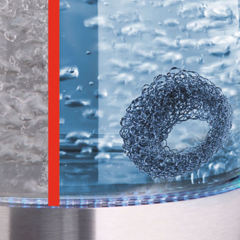 Hagyományos és elektromos vízforralókannákhoz való vízkőmentesítő golyó