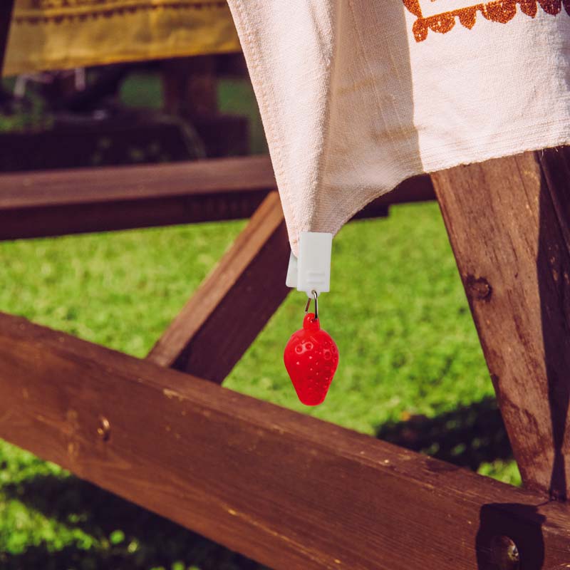 Eper alakú csipeszes nehezékek