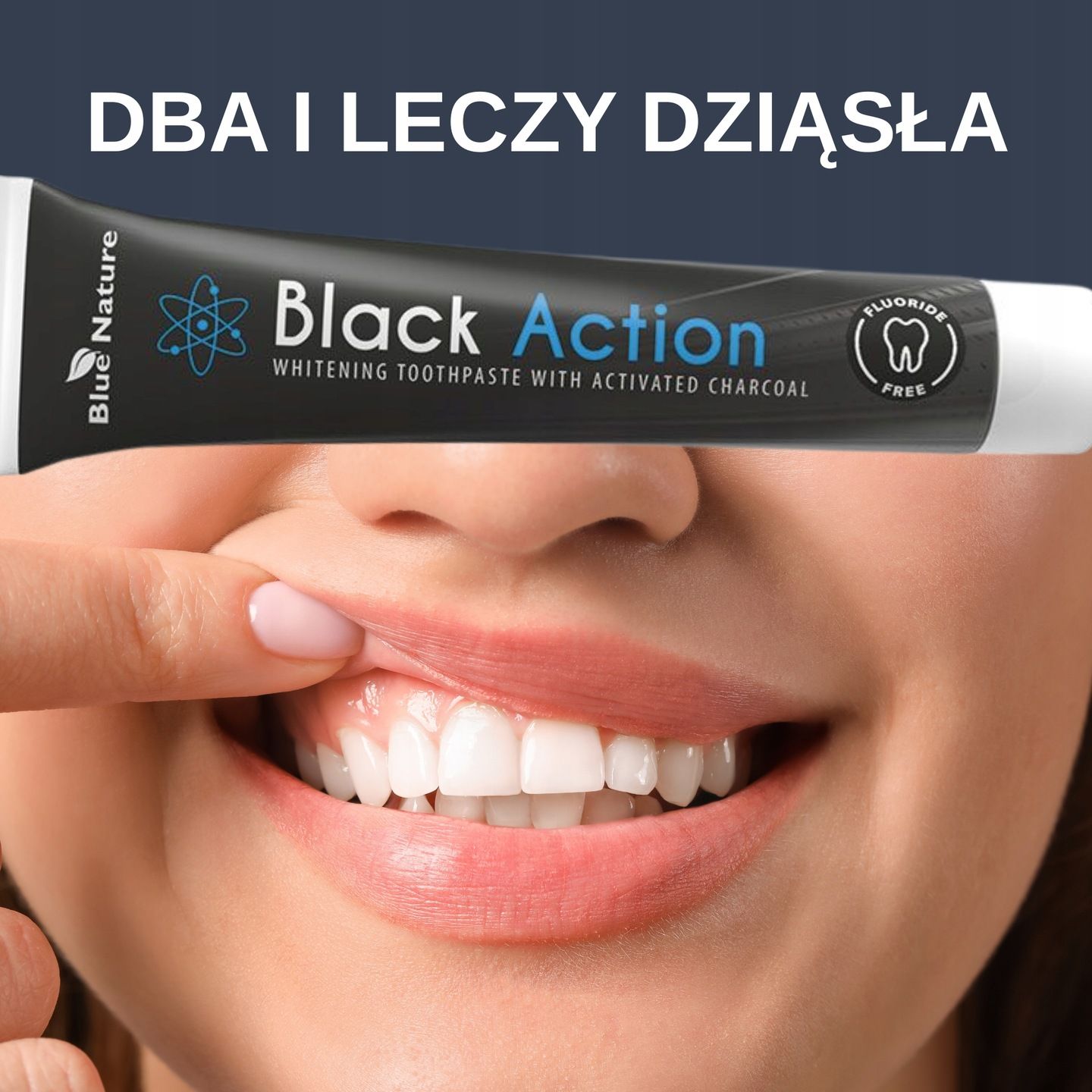 Fehérítő fogkrém aktív szénnel és ezüstkolloiddal