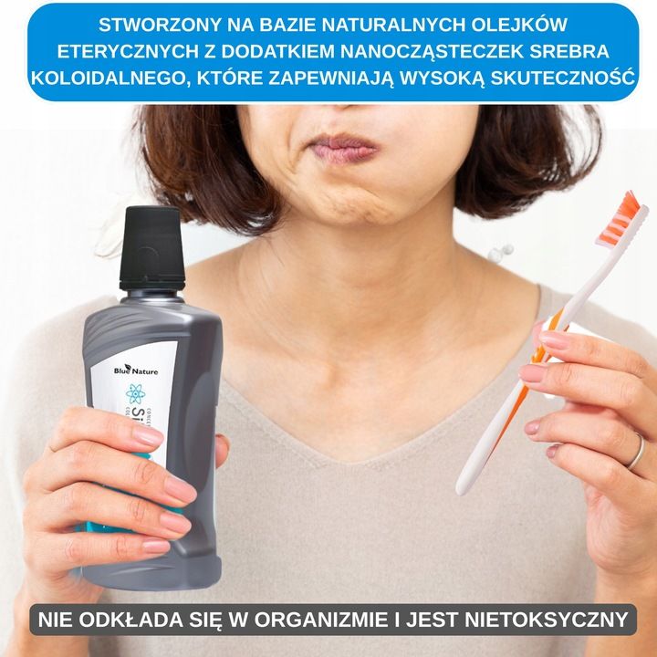 Erős koncentrátum - Silver Action folyékony fogászati szájvíz kolloid ezüsttel