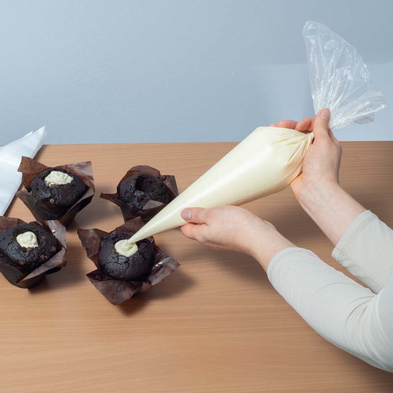 Eldobható cukrászati habzsákok