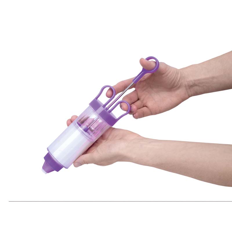 Tortadíszítő különböző végekkel