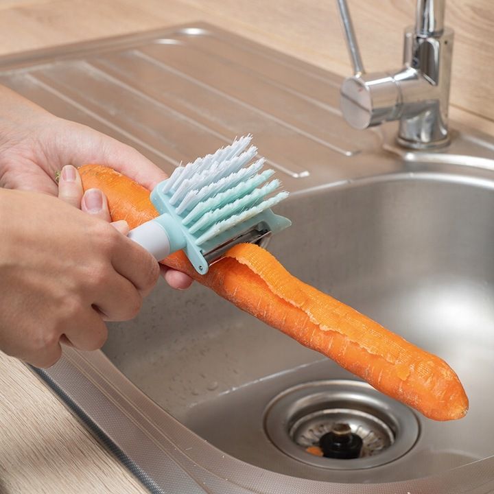 4 az 1-ben kefe és hámozó