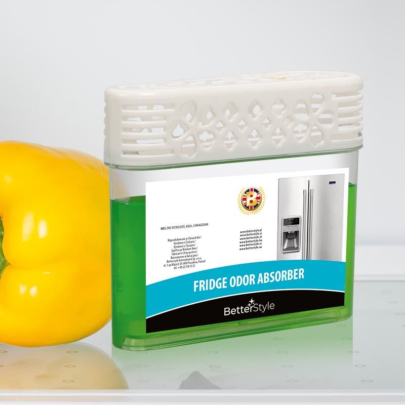 Zselés szagelszívó hűtőbe