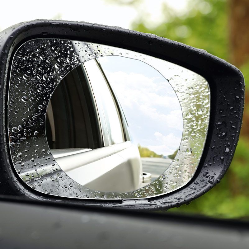 Hidrofób autótükör-matricák Kerek