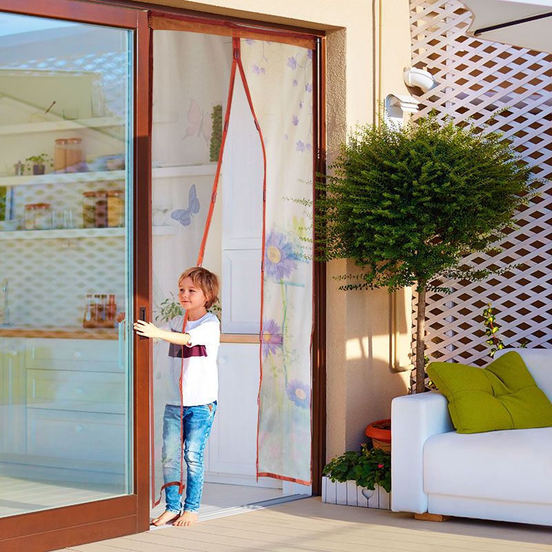 Mágneses szúnyogháló ajtóra