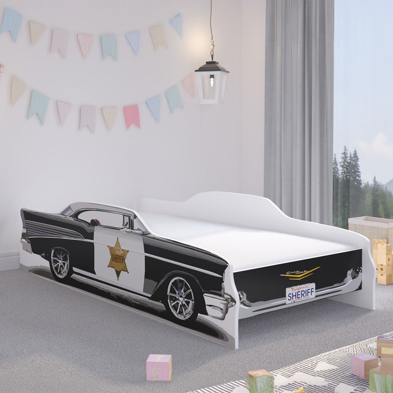 Gyerekágy Serifautó 140 × 70 cm