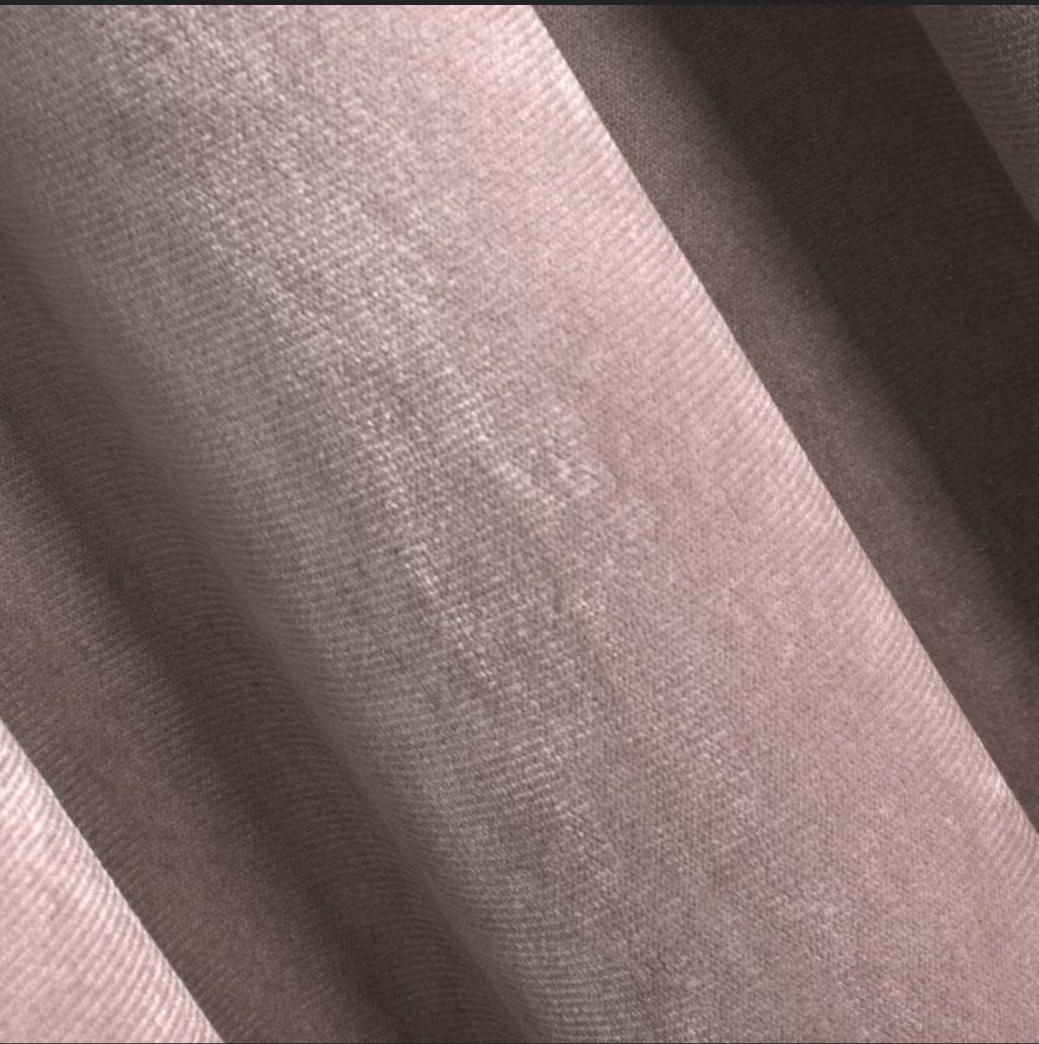 Glamour velúr sötétítő függöny púderrózsaszín 140 x 230 cm ráncolós szalaggal (1 db.)