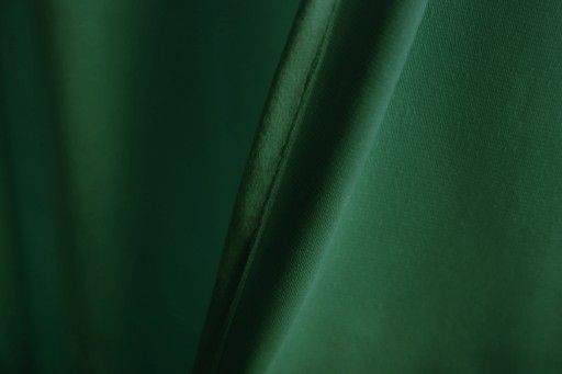 Glamour velúr sötétítő függöny palackzöld 140 x 270 cm ráncolós szalaggal (1 db.)