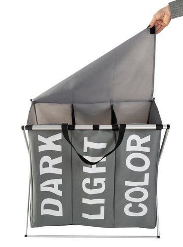 Háromrekeszes szennyeskosár