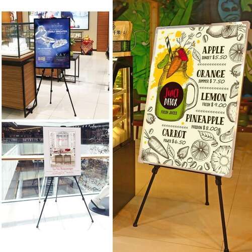 Fém festőállvány állítható