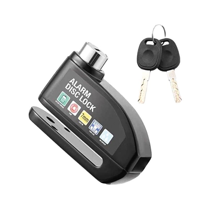 Kerékpárzár riasztóval