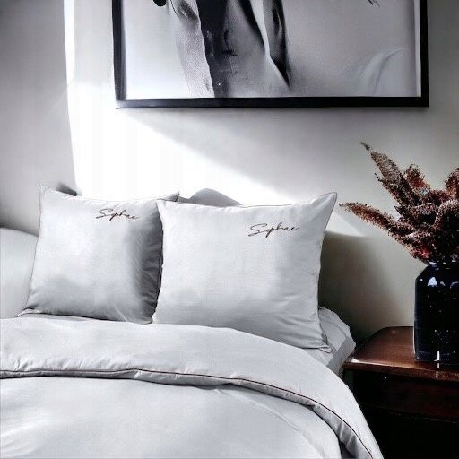 3 részes mikroszálas ágyneműgarnitúra 160x200 cm, világosszürke színben