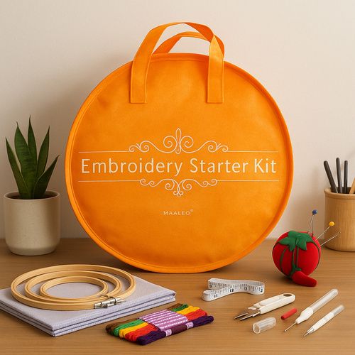 Hímzőkészlet mulinával - 100 szín