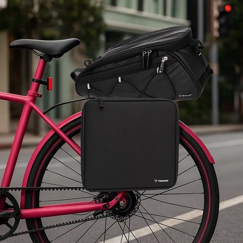 Kerékpáros csomagtartó táska - 3 db-os szett