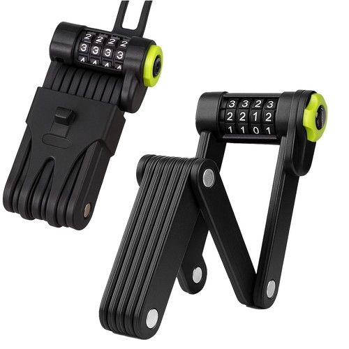 Összecsukható zár - kerékpárblokkoló