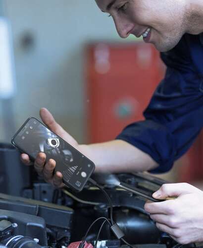 Full HD endoszkópkamera telefonhoz alkalmazással