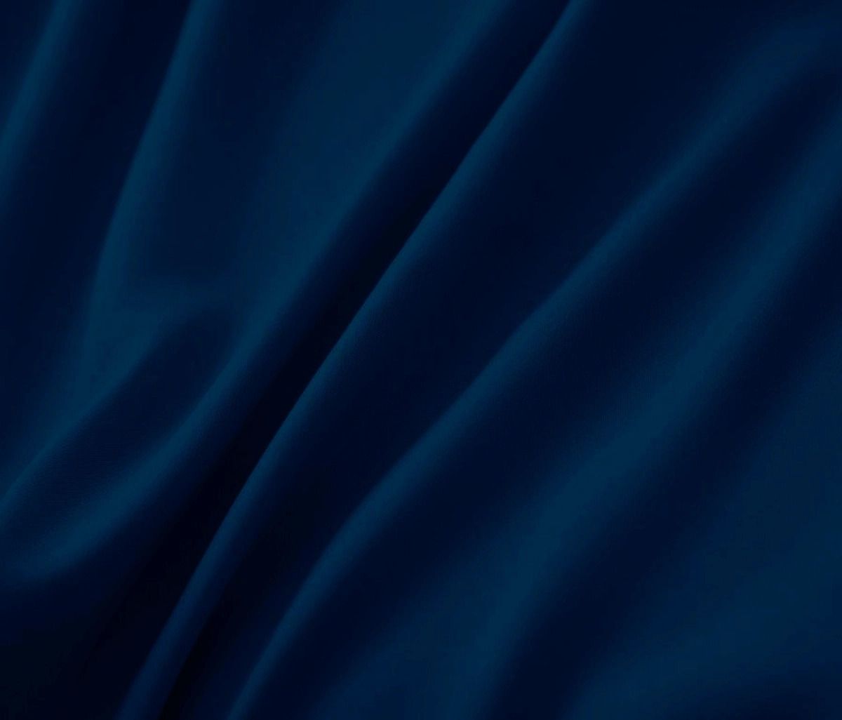 3 részes ágyneműgarnitúra fodrokkal, sötétkék szín, 200x220 cm