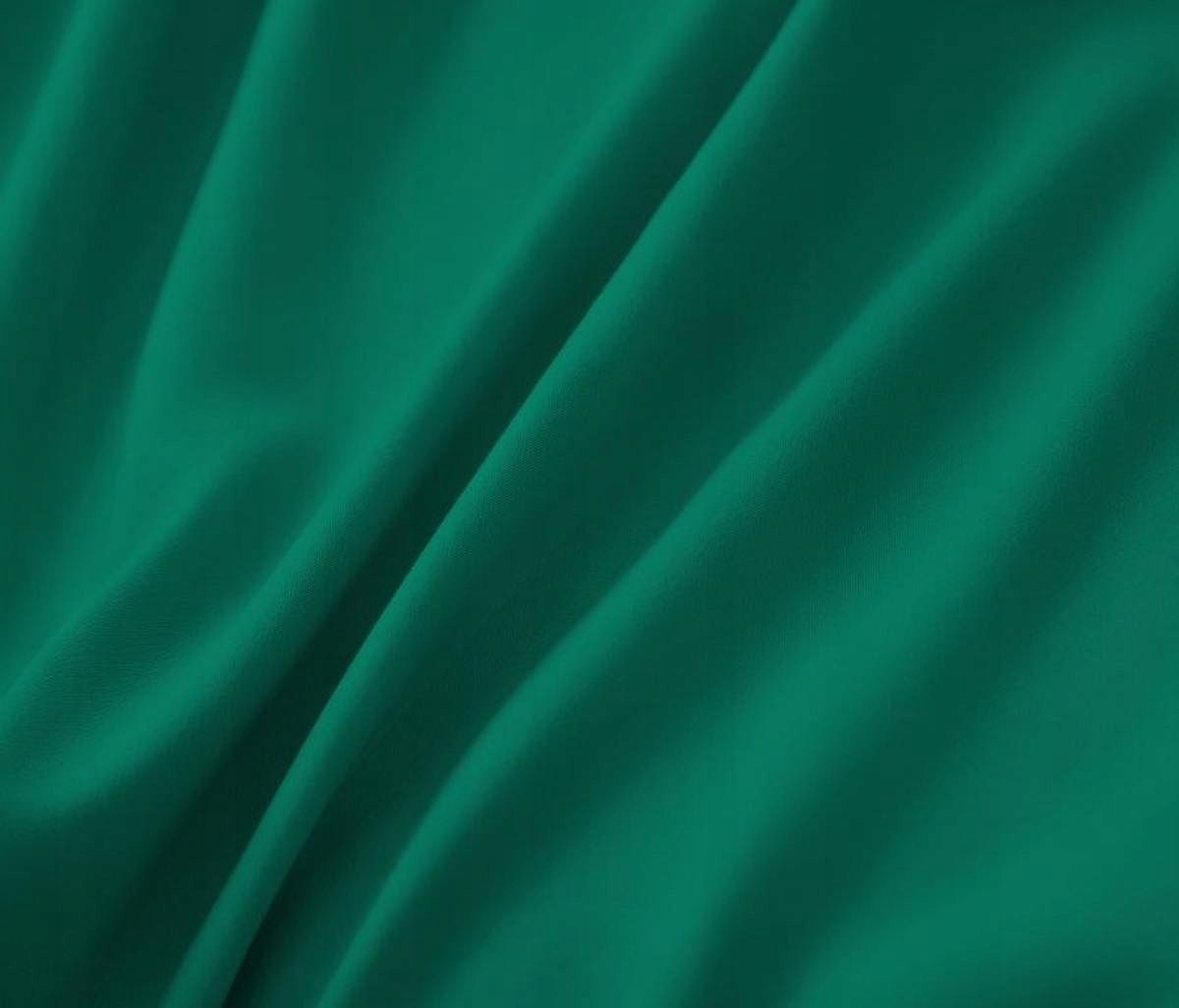 3 részes ágyneműgarnitúra fodrokkal, zöld szín, 200x220 cm