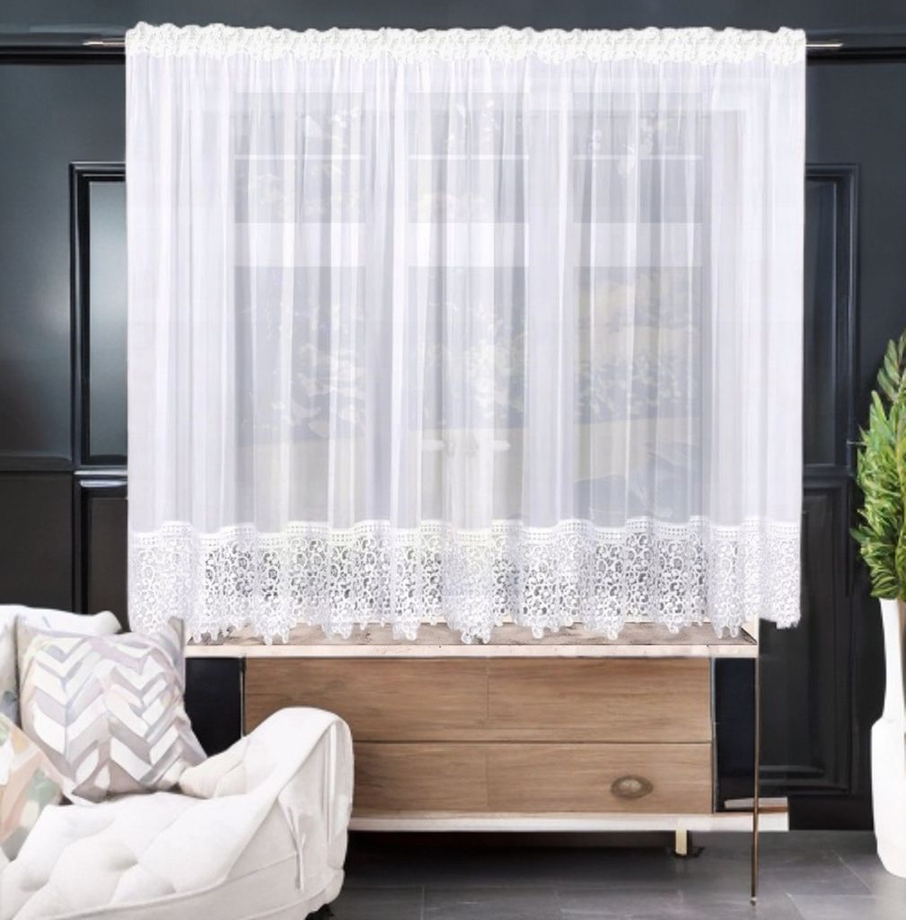 Modern függöny gipűrrel 400x150 cm